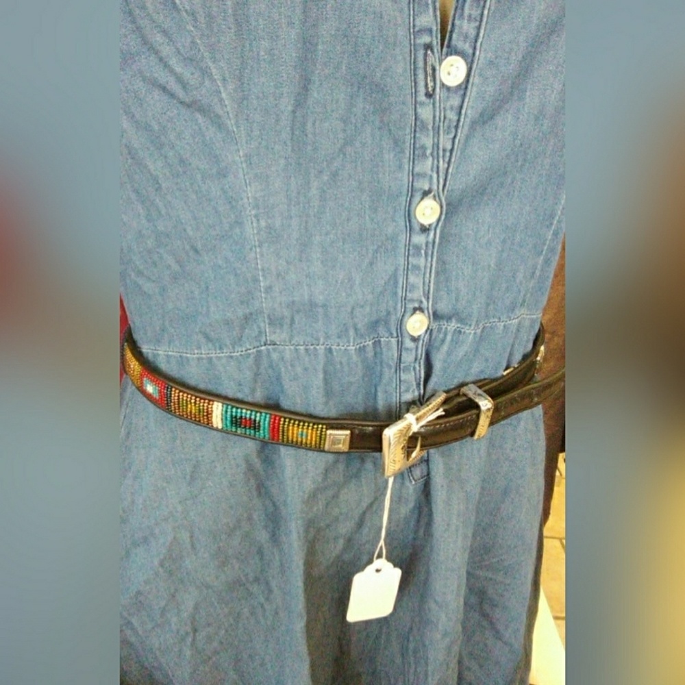 Beaded belt